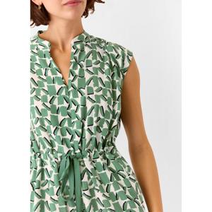 Whistles Ivory Abstract Squares Jumpsuit